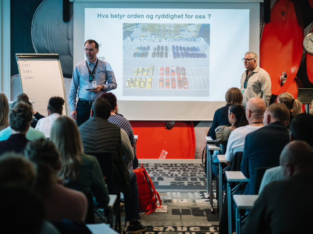 Systemledelse og Lean ledelse – kurs og faglig utvikling med Flowit. Thorleif Sire og Eirik Apeland holder presentasjon.